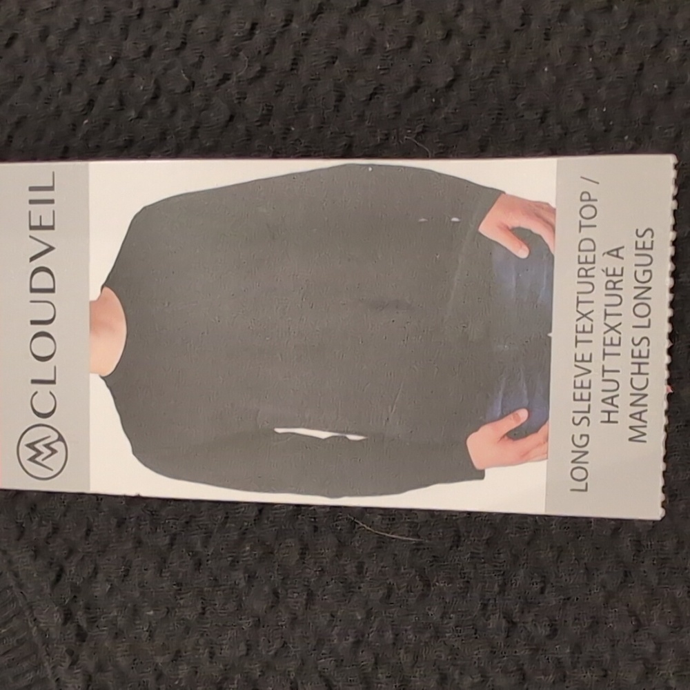 M: Cloudveil Textures Long Sleeve Sweater